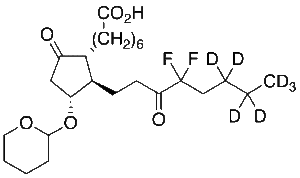 O-Tetrahydropyranyl Lubiprostone-d7