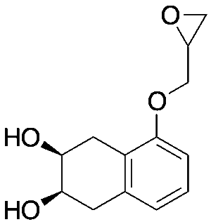 1,2,3,4-Tetrahydro-5-(2-oxiranylmethoxy)-(2R,3S)-rel-2,3-naphthalenediol
