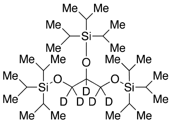 1,2,3-O-Tris(triisopropyl) Glycerol-d5