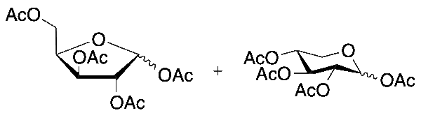 1,2,3,5-Tetra-O-acetyl-D-xylofuranose and 1,2,3,4-Tetra-O-acetyl-D-xylopyranose (Mixture)