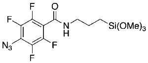 N-(3-Trimethoxysilylpropyl)-4-azido-2,3,5,6-tetrafluorobenzamide >90%