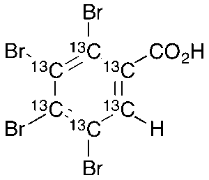 2,3,4,5-Tetrabromobenzoic Acid-13C6