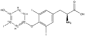 3,3’,5-Triiodo-L-thyronine-13C6