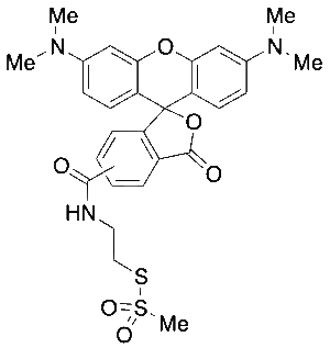 2-((5(6)-Tetramethyl-rhodamine)carboxylamino)ethyl Methanethiosulfonate (90%)