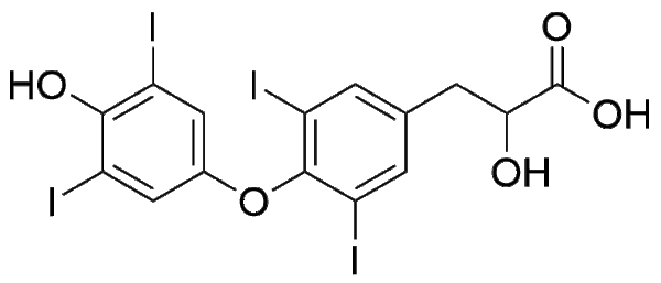 3,5,3',5'-Tetraiodo Thyrolactic Acid (~90%)