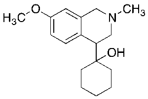 1-(1,2,3,4-Tetrahydro-7-methoxy-2-methyl-4-isoquinolinyl)-cyclohexanol