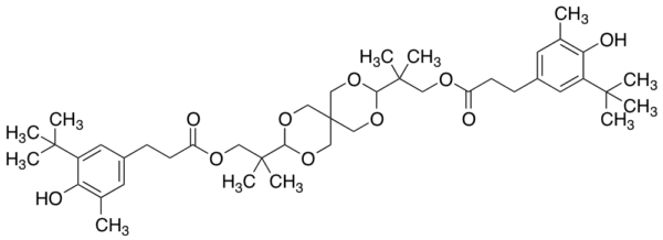 2,4,8,10-Tetraoxaspiro[5.5]undecane-3,9-diylbis(2-methylpropane-2,1-diyl) bis(3-(3-(tert-butyl)-4-hydroxy-5-methylphenyl)propanoate)