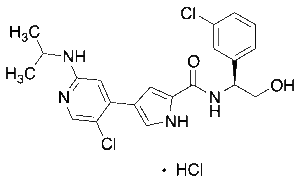Ulixertinib Hydrochloride