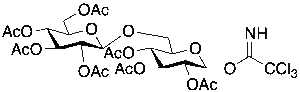 2,3,4-Triacetate 1-(2,2,2-Trichloroethanimidate) 6-O-(2,3,4,6-Tetra-O-acetyl-b-D-glucopyranosyl)-b-D-glucopyranose