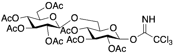 2,3,4-Triacetate 1-(2,2,2-Trichloroethanimidate) 6-O-(2,3,4,6-Tetra-O-acetyl-b-D-glucopyranosyl)-b-D-glucopyranose