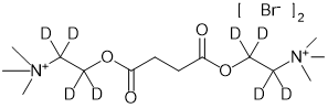 Succinyl(choline-1,1,1',1',2,2,2',2'-d8) Bromide