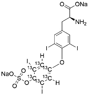 Thyroxine 4’-O-Sulfate-13C6 Disodium Salt