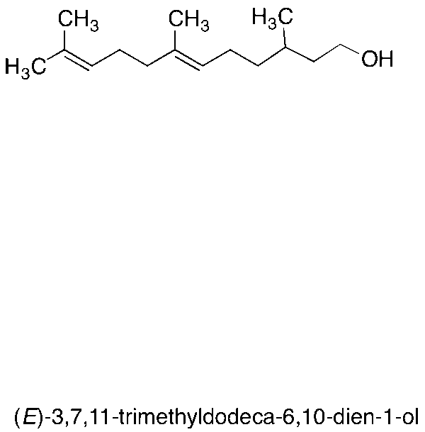 (E)-3,7,11-Trimethyldodeca-6,10-dien-1-ol
