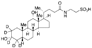 Taurodeoxycholic-2,2,3,4,4-d5 Acid (d5 major)