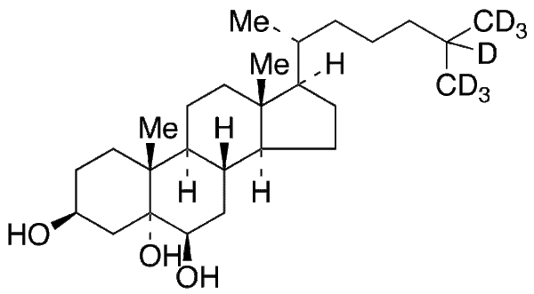 3Beta,5Alpha,6Beta-Trihydroxycholestane-d7