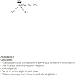 Tris(acetonitrile)cyclopentadienylruthenium(II) Hexafluorophosphate