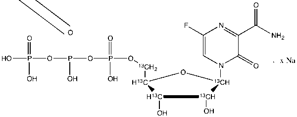 T-705RTP-13C5 Sodium Salt (>75%)