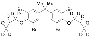 Tetrabromobisphenol A Diglycidyl Ether-d10