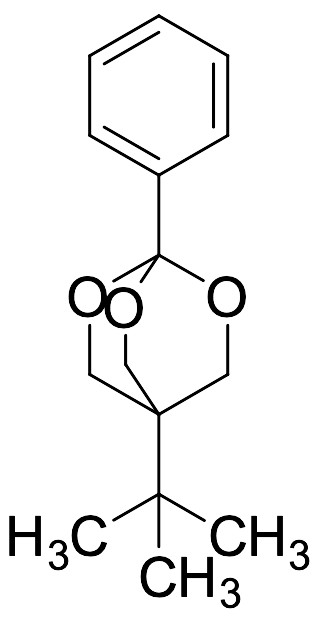 4-Tert-butyl-1-phenyl-2,6,7-trioxabicyclo(2.2.2)octane