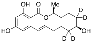 Beta-Zearalenol-d4 (Major)