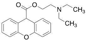 Xanthene-9-carboxylic Acid 2-(Diethylamino)ethyl Ester