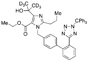 N-Trityl Olmesartan-d6 Ethyl Ester