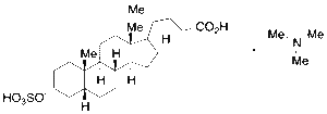 Sulfolithocholic Acid Trimethylamine Salt