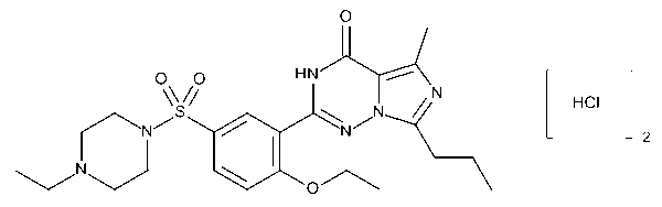 Vardenafil Dihydrochloride Salt