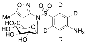 Sulfamethoxazole-d4 Beta-D-Glucuronide