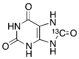 8-13C-Uric Acid (contains ~1.5% unlabelled)