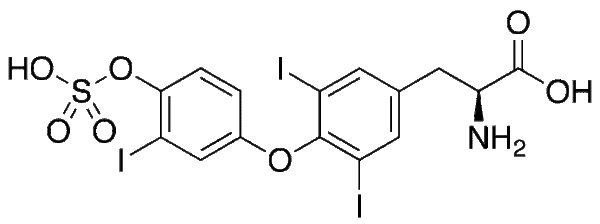 3,3’,5-Triiodo-L-thyronine 4’-O-Sulfate