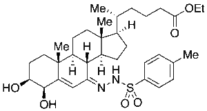7-p-Toluenesulfonylhydrazide 3Beta,4Beta-Dihydroxy-chol-5-ene-24-carboxylic Acid Ethyl Ester