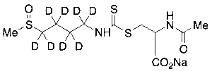 D,L-Sulforaphane-d8 N-Acetyl-L-cysteine Sodium Salt