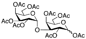 1,2,4,6-Tetra-O-acetyl-3-O-(2,3,4,6-tetra-O-acetyl-a-D-galactopyranosyl)-D-galactose