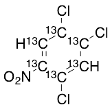 2,4,5-Trichloronitrobenzene- 13C6