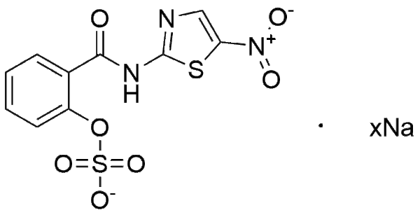 Tizoxanide Sulfate Ester Sodium Salt