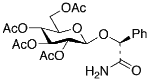 (AlphaR)-Alpha-[(2,3,4,6-Tetra-O-acetyl-Beta-D-glucopyranosyl)oxy]benzeneacetamide