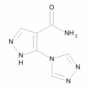 3-(4H-1,2,4-Triazol-4-yl)-1H-pyrazole-4-carboxamide
