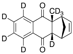 (1R,4S,4aR,9aS)-rel-1,4,4a,9a-Tetrahydro-4a-methyl-1,4-methanoanthracene-9,10-dione-d8