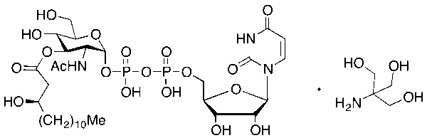 UDP-3-O[R-3-Hydroxymyristoyl]-N-acetylglucosamine Tris Salt (90%)