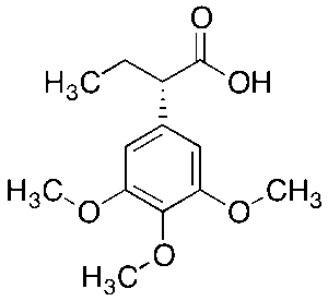 (S)-2-(3,4,5-Trimethoxyphenyl)butyric Acid