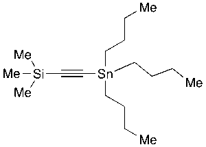 Trimethyl[(tributylstannyl)ethynyl]silane