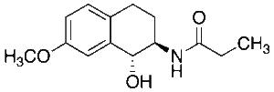 N-[(1R,2R)-1,2,3,4-Tetrahydro-1-hydroxy-7-methoxy-2-naphthalenyl]propanamide