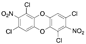 1,3,6,8-Tetrachloro-2,7-dinitro-dibenzo[1,4]dioxin