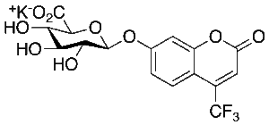 4-Trifluoromethylumbelliferyl Beta-D-Glucuronide Potassium Salt
