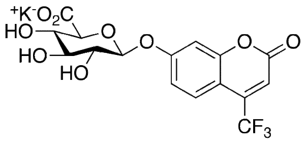 4-Trifluoromethylumbelliferyl Beta-D-Glucuronide Potassium Salt