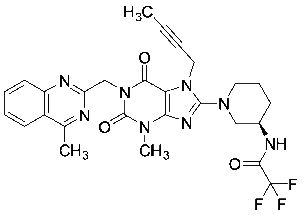 3-Trifluoroacetylamino Linagliptin