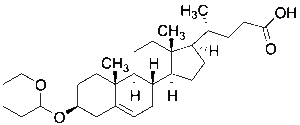 (3b)-3-[(Tetrahydro-2H-pyran-2-yl)oxy]-chol-5-en-24-oic Acid