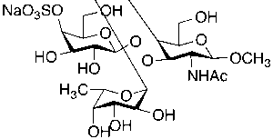 4'-Sulphated Lewis X, Methyl Glycoside Sodium Salt