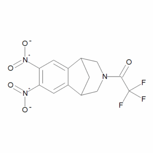 2,3,4,5-Tetrahydro-7,8-dinitro-3-(trifluoroacetyl)-1,5-methano-1H-3-benzazepine